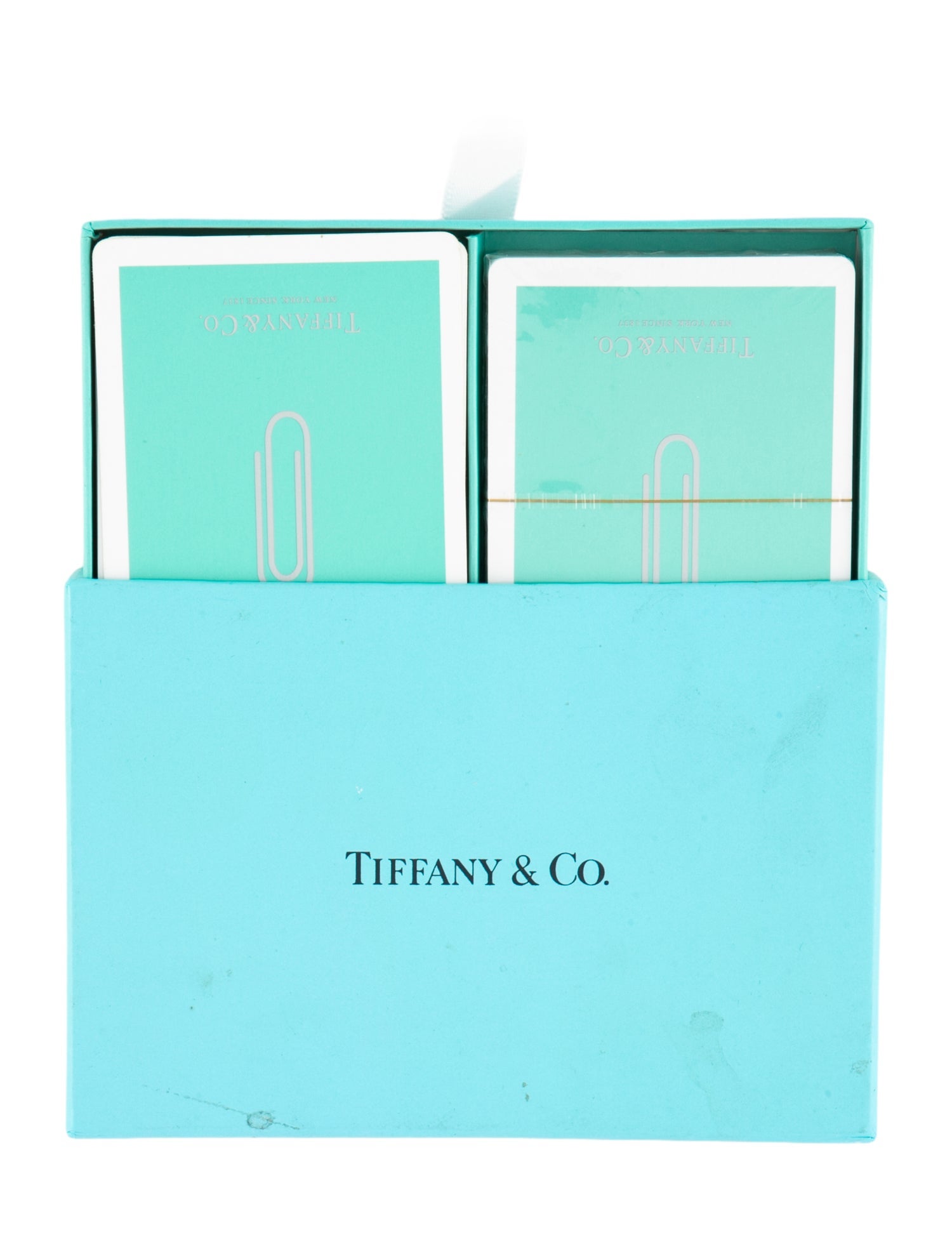 Tiffany & Co. Paper Clip Playing Cards Set