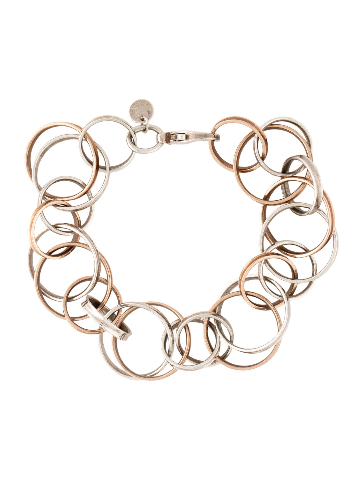 Tiffany & Co. 1837 Interlocking Circle Link Bracelet