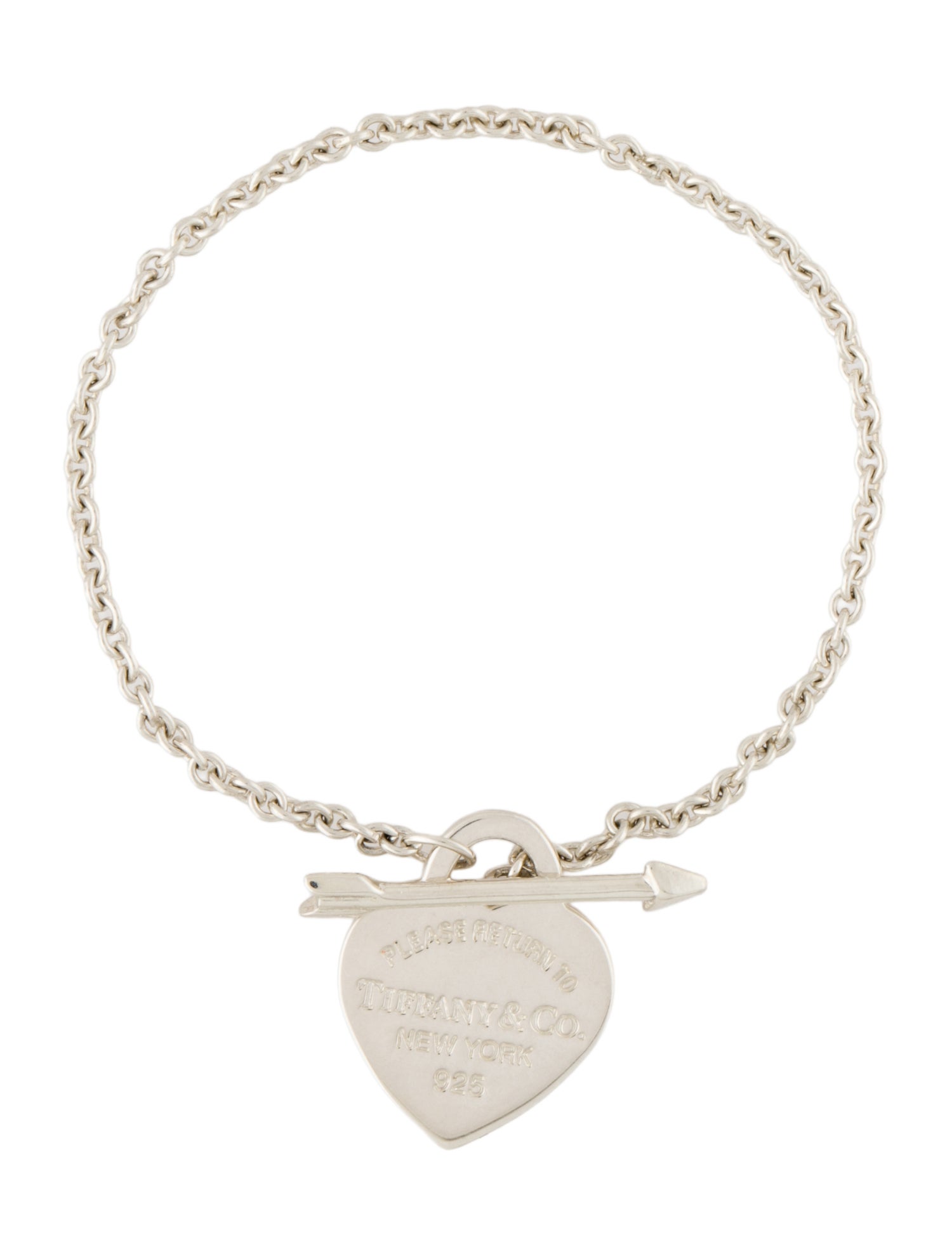 Tiffany & Co. Lovestruck Small Heart Tag Bracelet