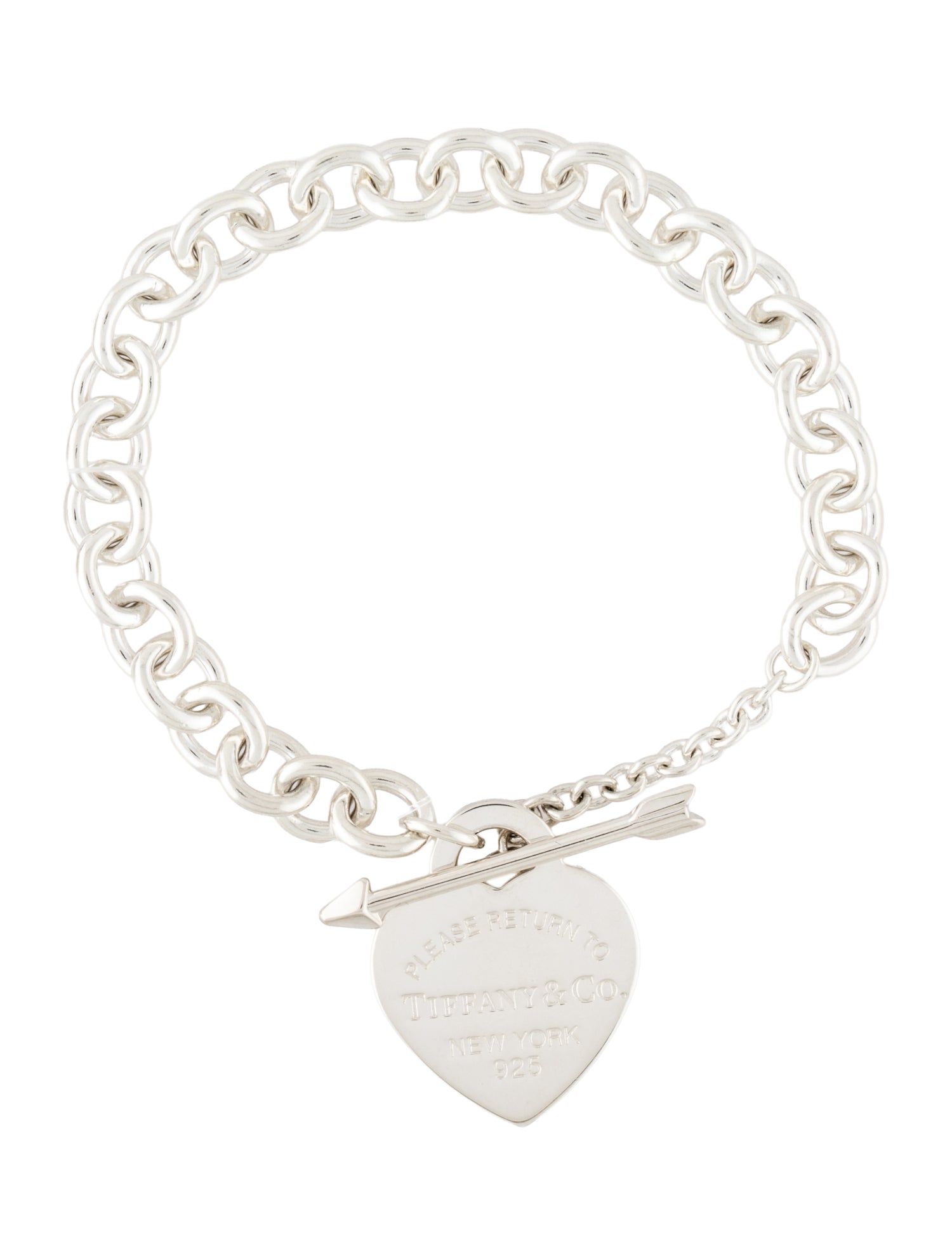 Tiffany & Co. Lovestruck Heart Tag Bracelet