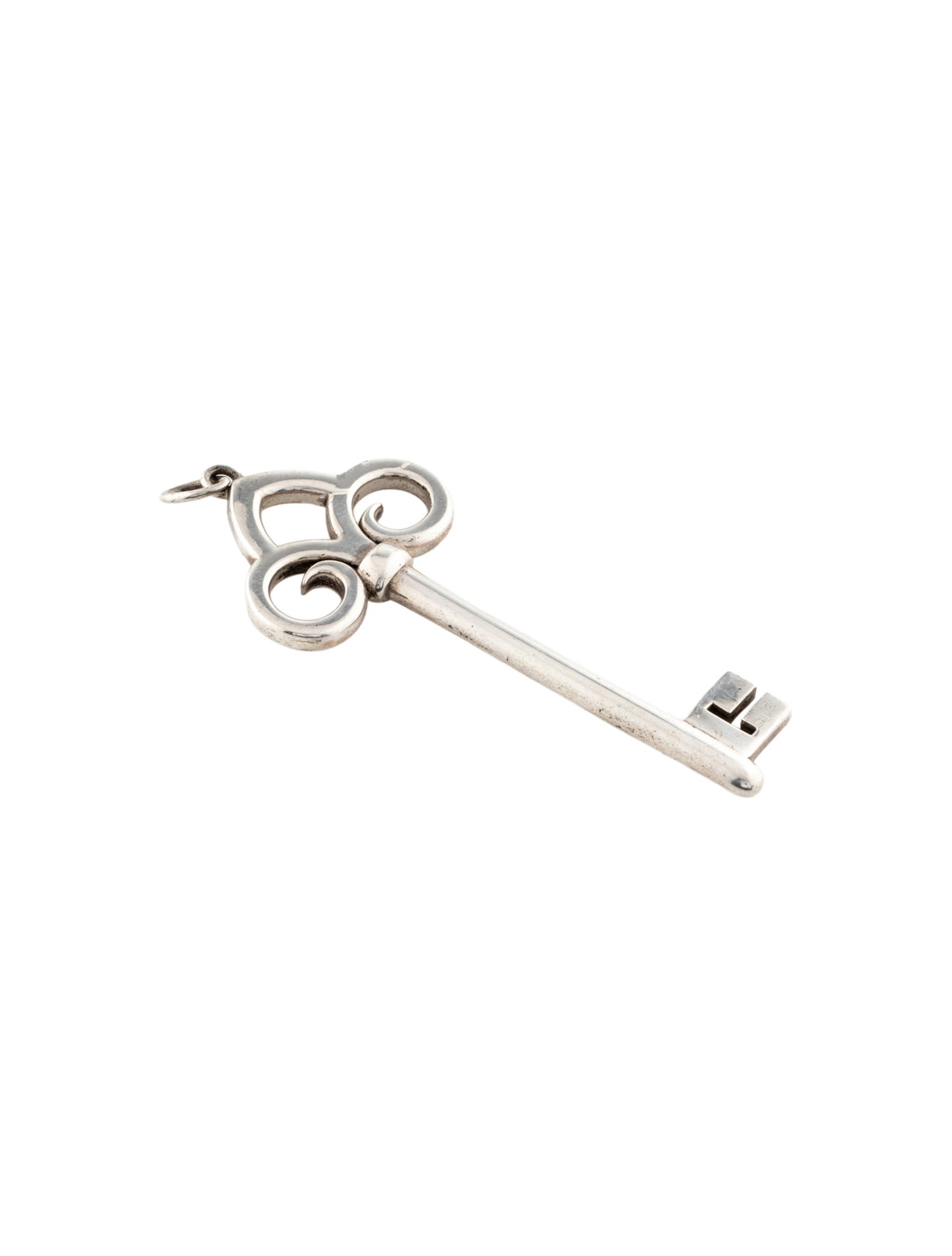 Tiffany & Co. Large Fleur de Lis Key Pendant