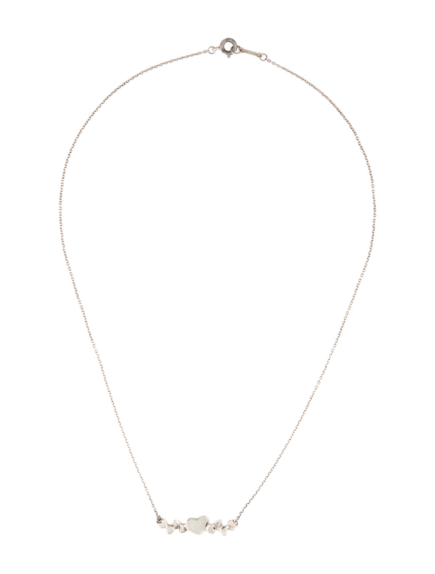 Tiffany & Co. Modern Heart Pendant Necklace