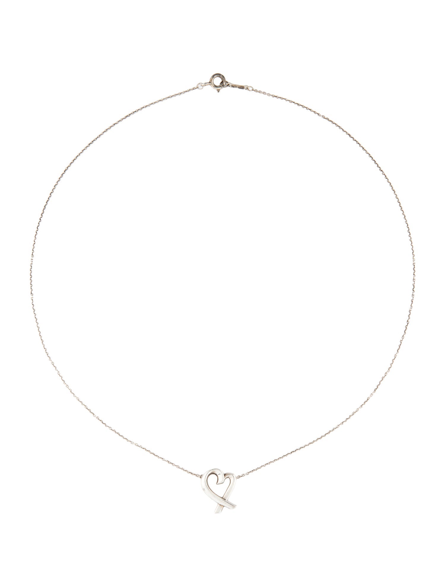 Tiffany & Co. Loving Heart Pendant Necklace