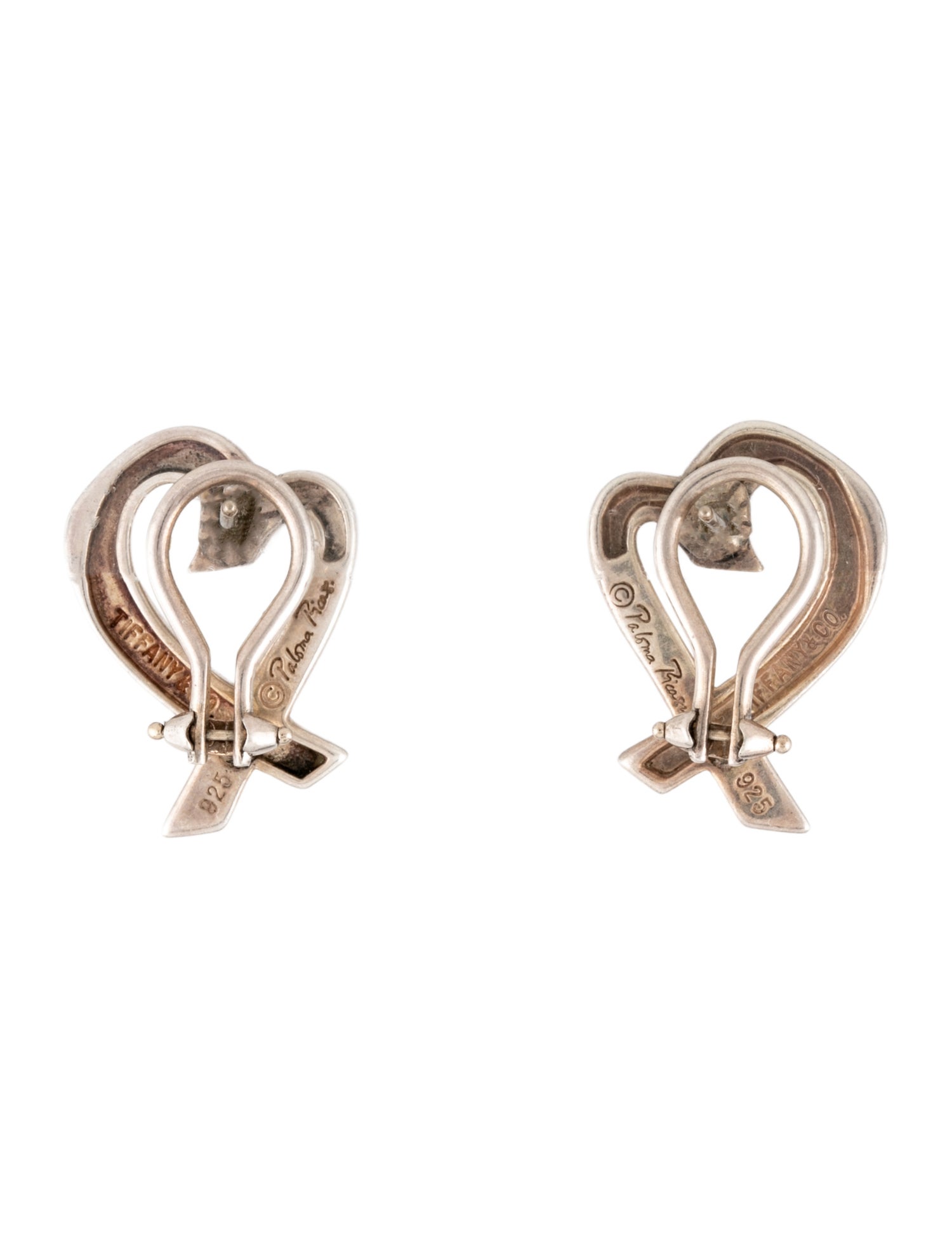 Tiffany & Co. Vintage Loving Heart Earclips
