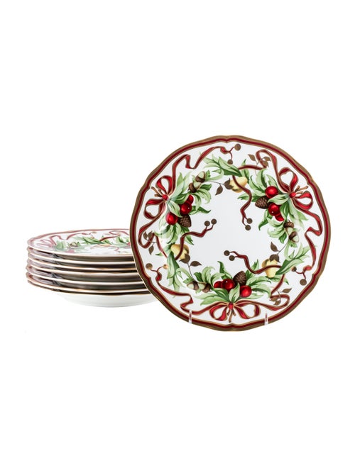 Tiffany & Co. Tiffany Holiday Dinner Plates Tabletop & Kitchen