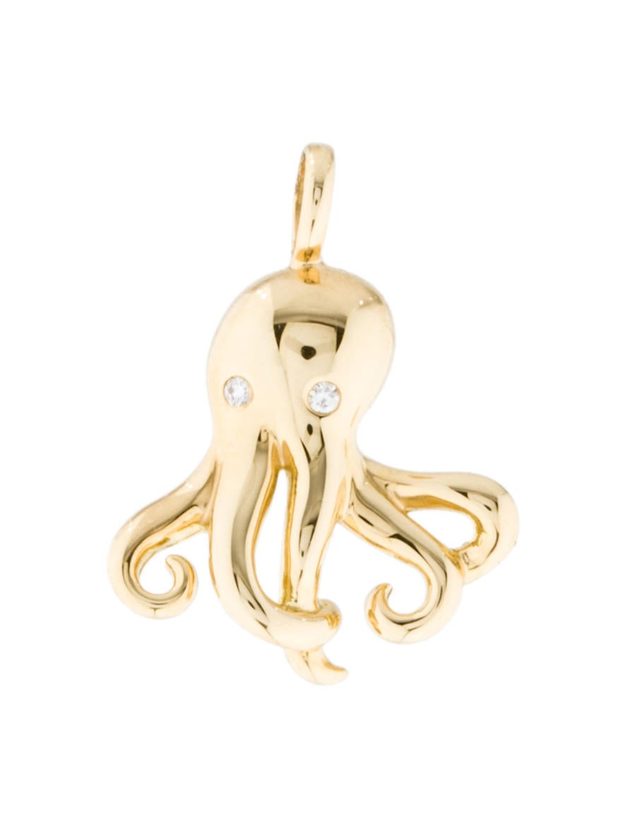 Tiffany & Co. Diamond Octopus Charm