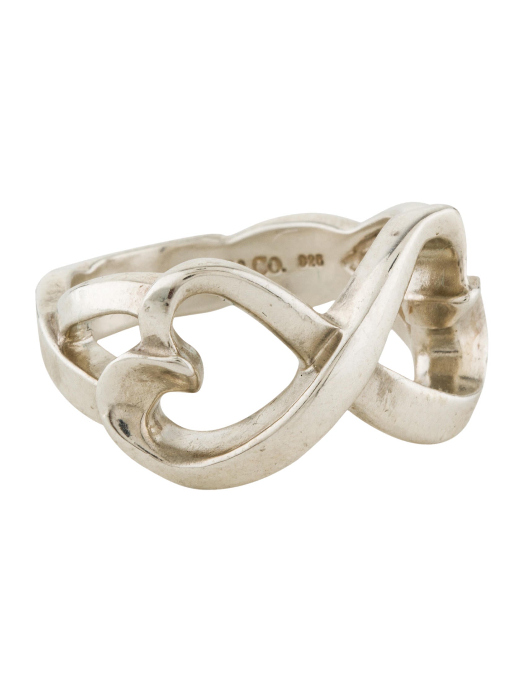 Tiffany & Co. Double Loving Heart Ring
