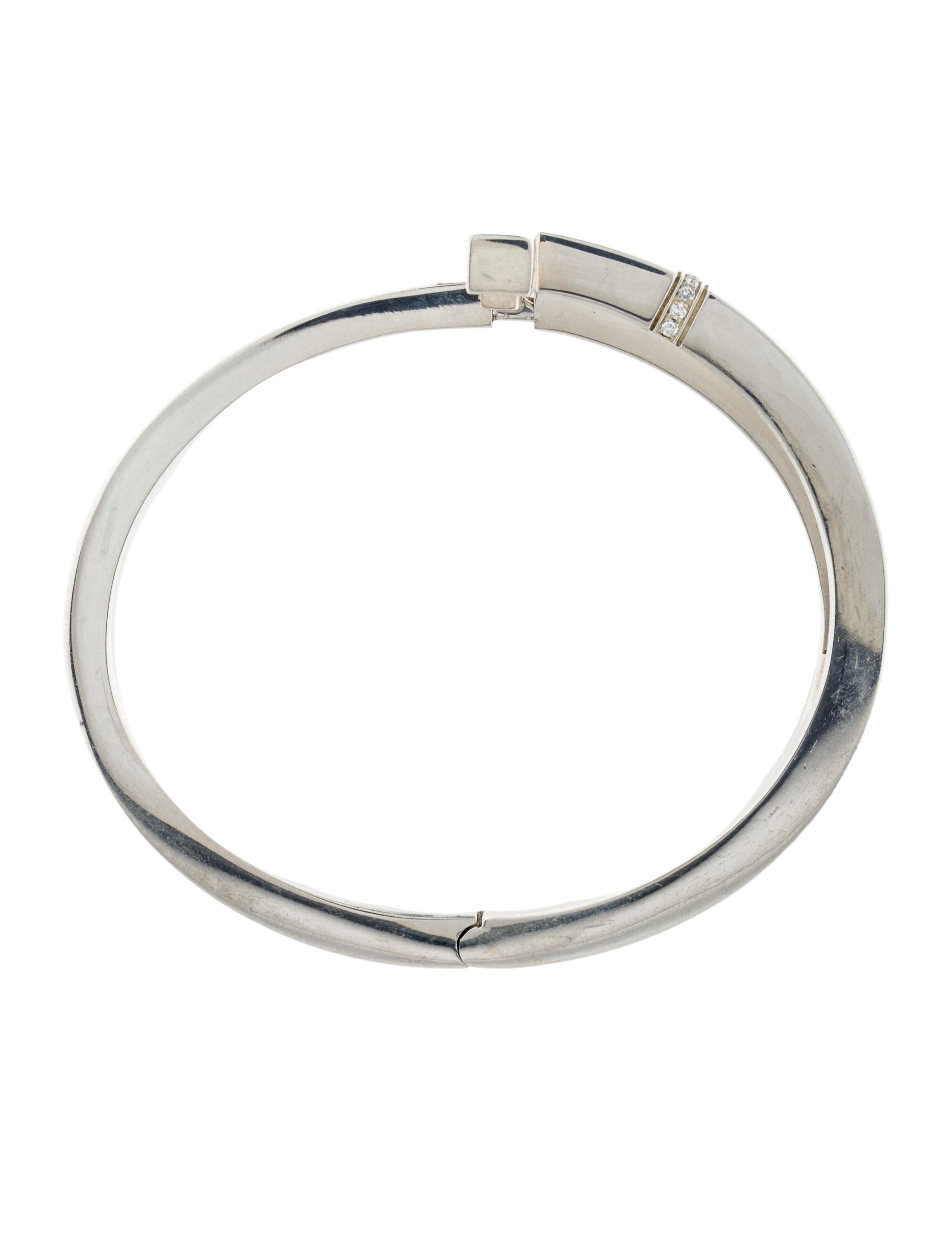 Tiffany & Co. Tiffany T Hinged Wrap Bracelet Bracelets TIF45614 The RealReal