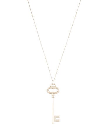 Tiffany & Co. Key Pendant Necklace