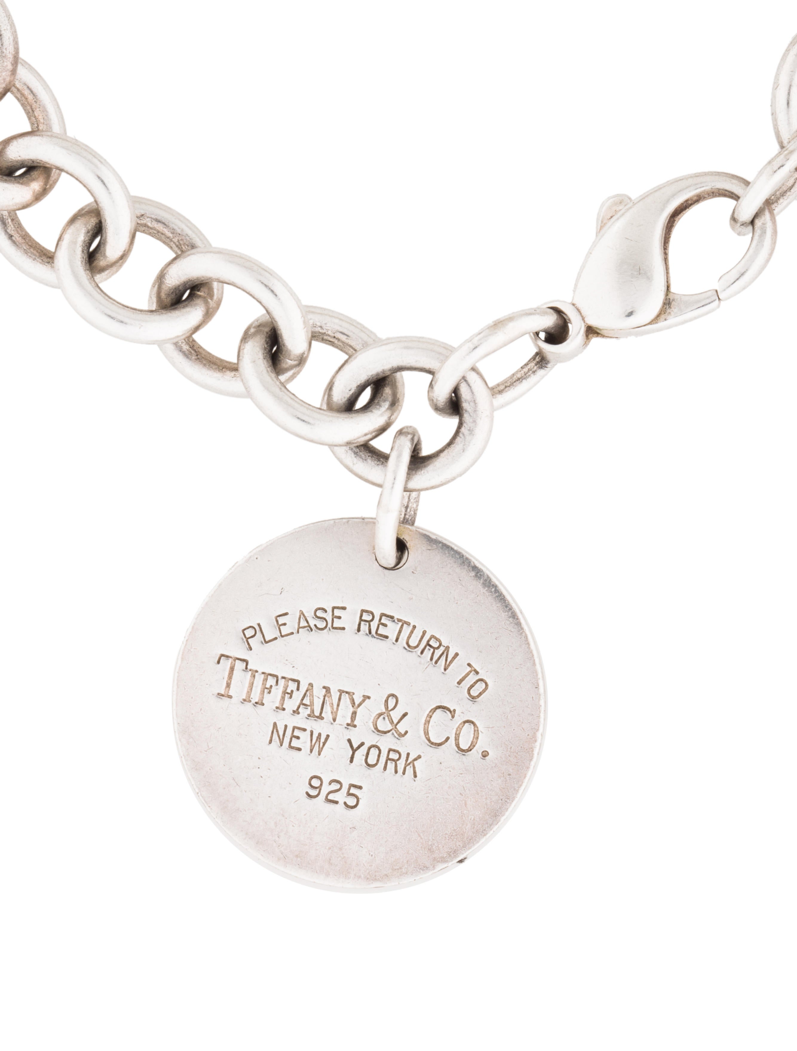 Tiffany & Co. Return to Tiffany Round Tag Bracelet Bracelets