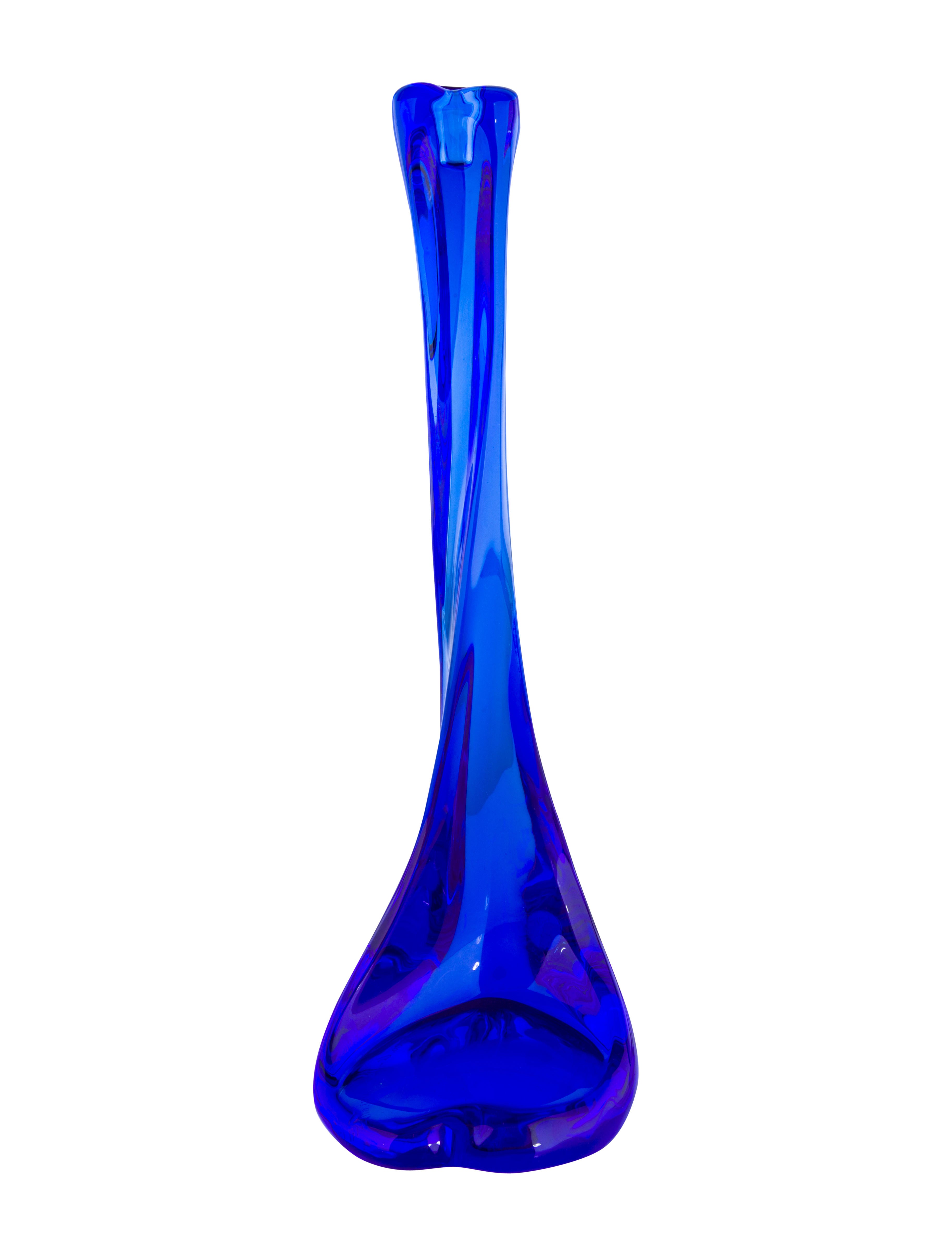 Tiffany & Co. Elsa Peretti Bone Candlesticks Blue Decorative Accents