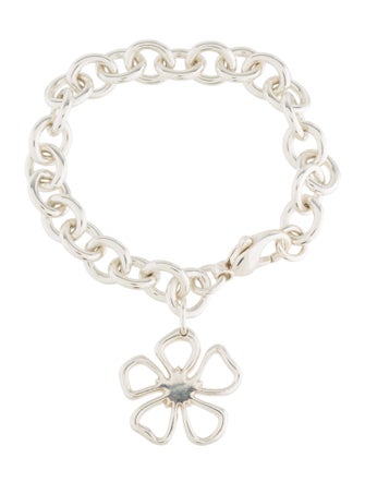 Tiffany & Co. Flower Charm Bracelet