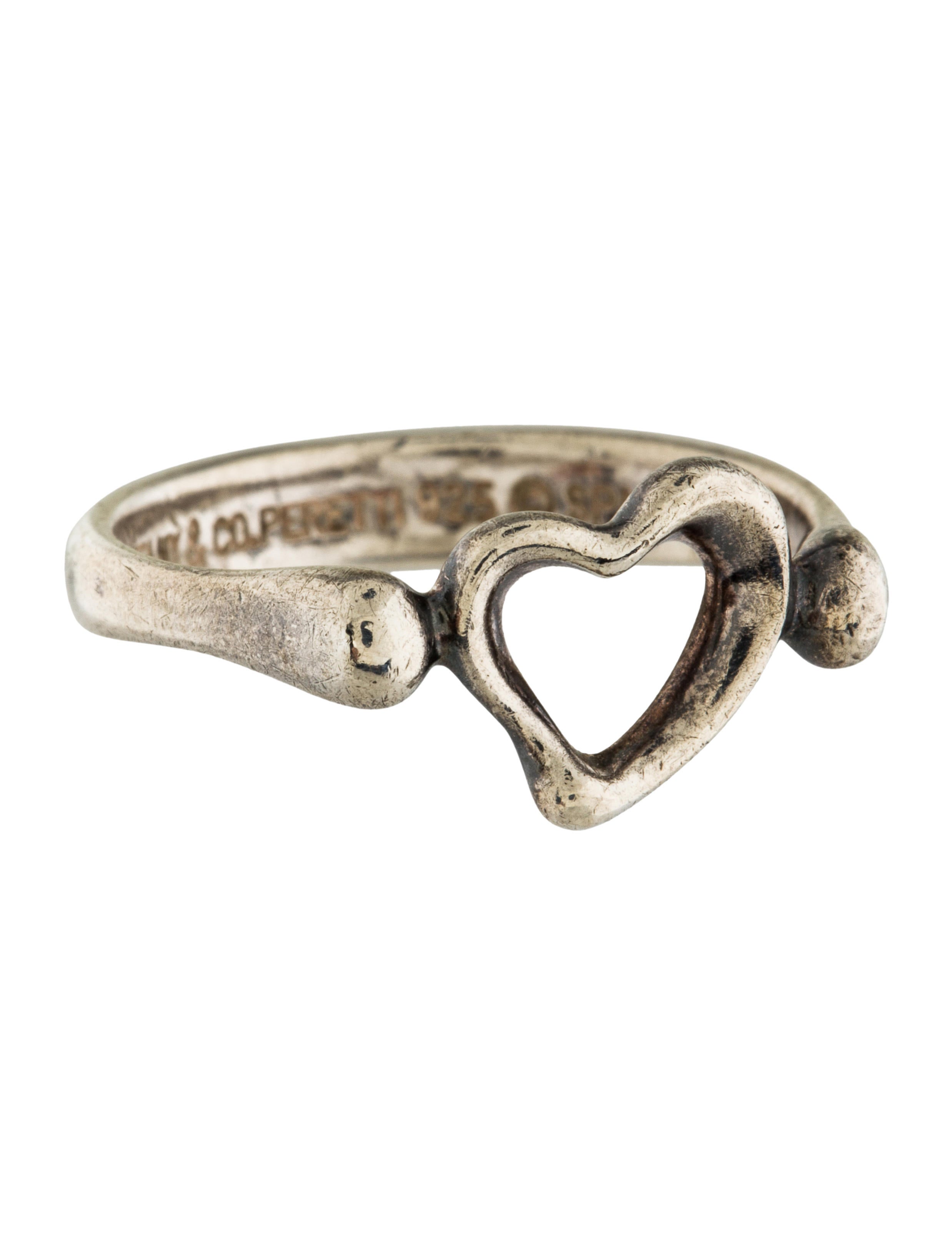 Tiffany & Co. Open Heart Ring Rings TIF54372 The RealReal