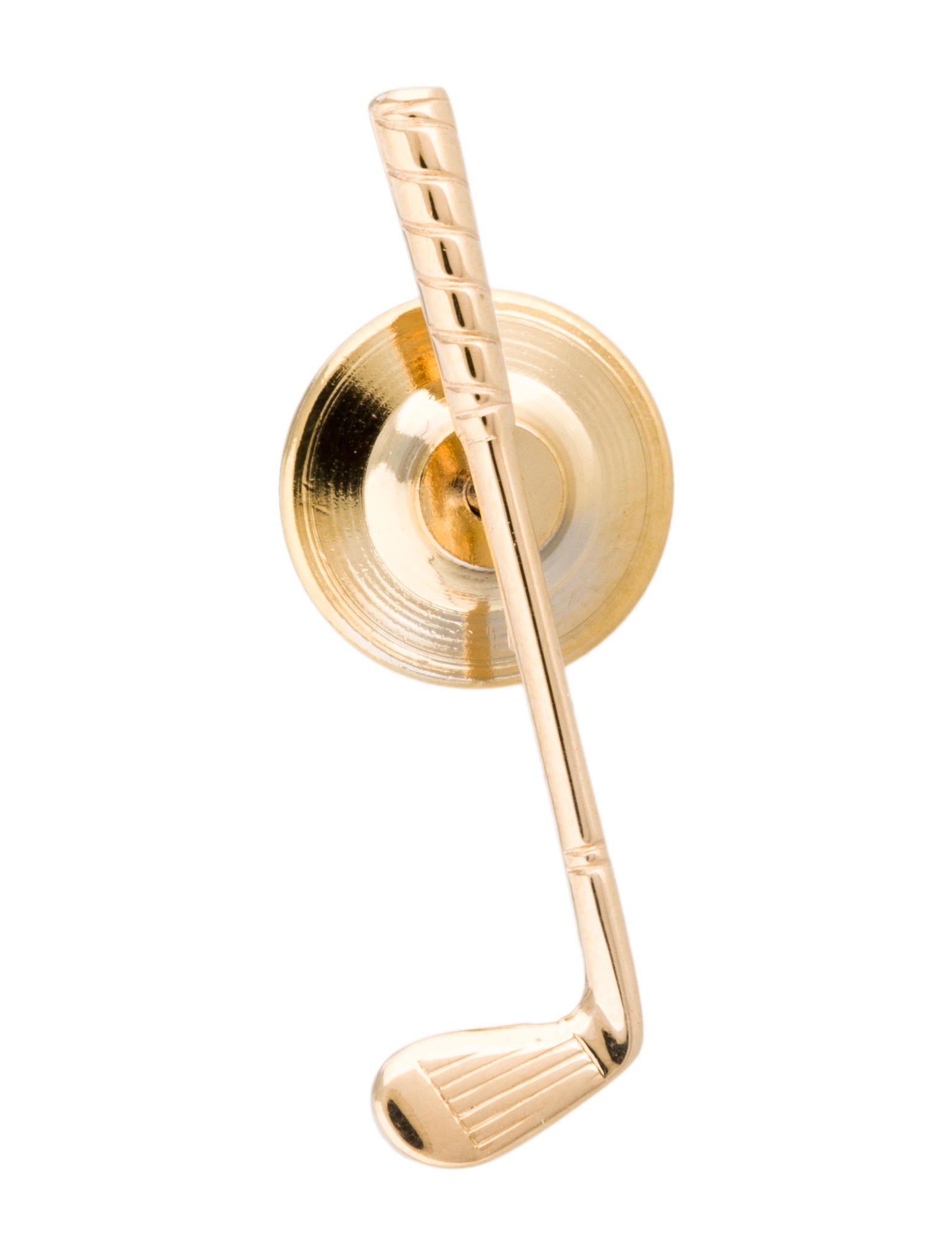 Tiffany & Co. 14K Golf Club Tie Pin 14K Yellow Gold Tie Pins and