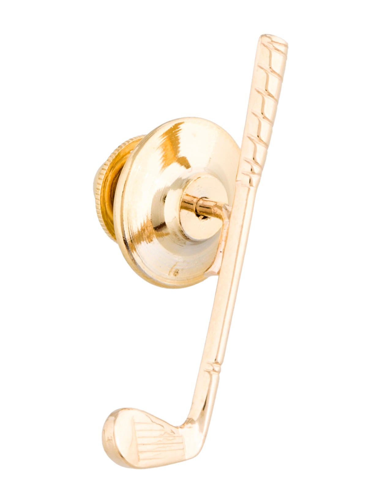 Tiffany & Co. 14K Golf Club Tie Pin 14K Yellow Gold Tie Pins and