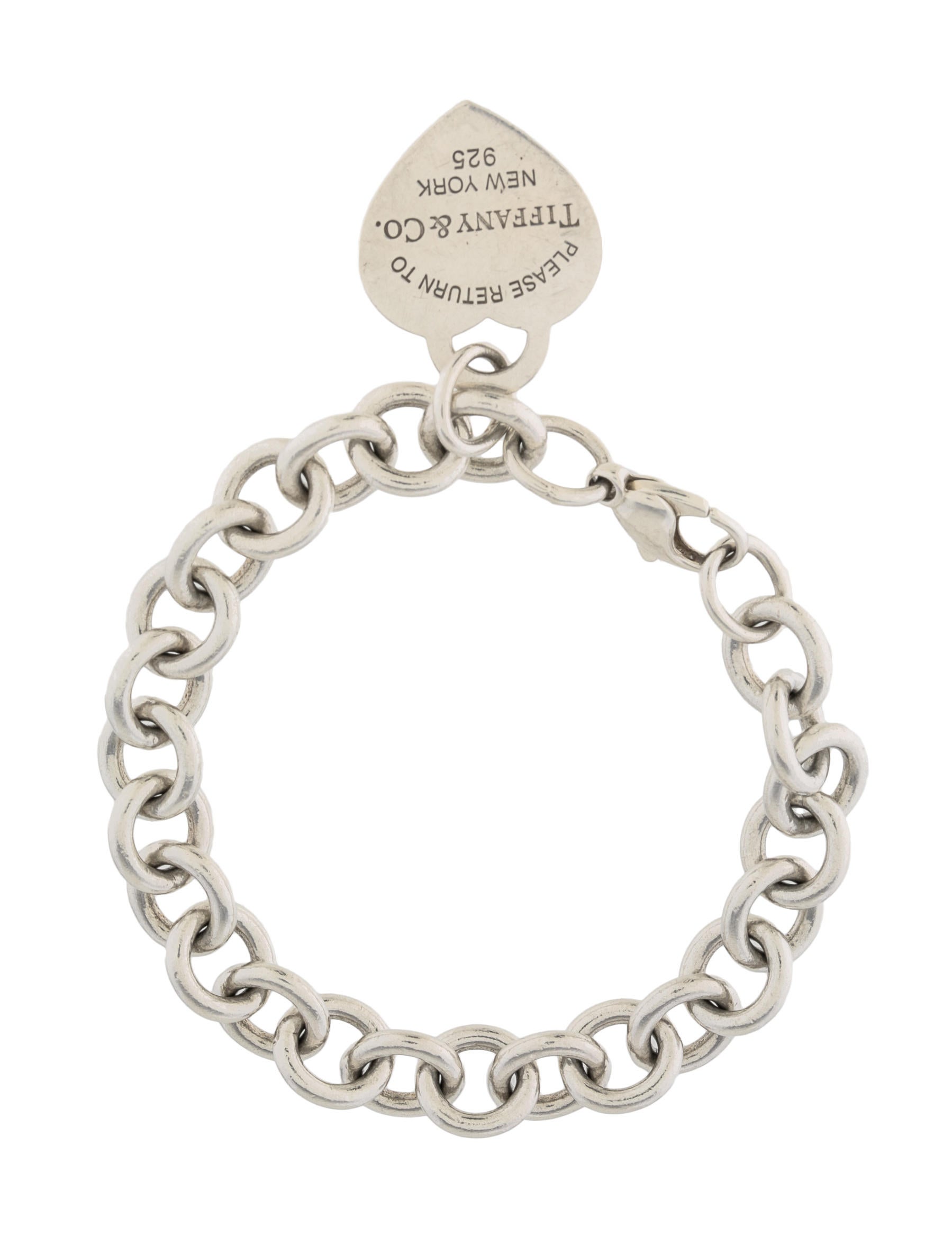 Tiffany & Co. Heart Tag Charm Bracelet Bracelets TIF55809 The