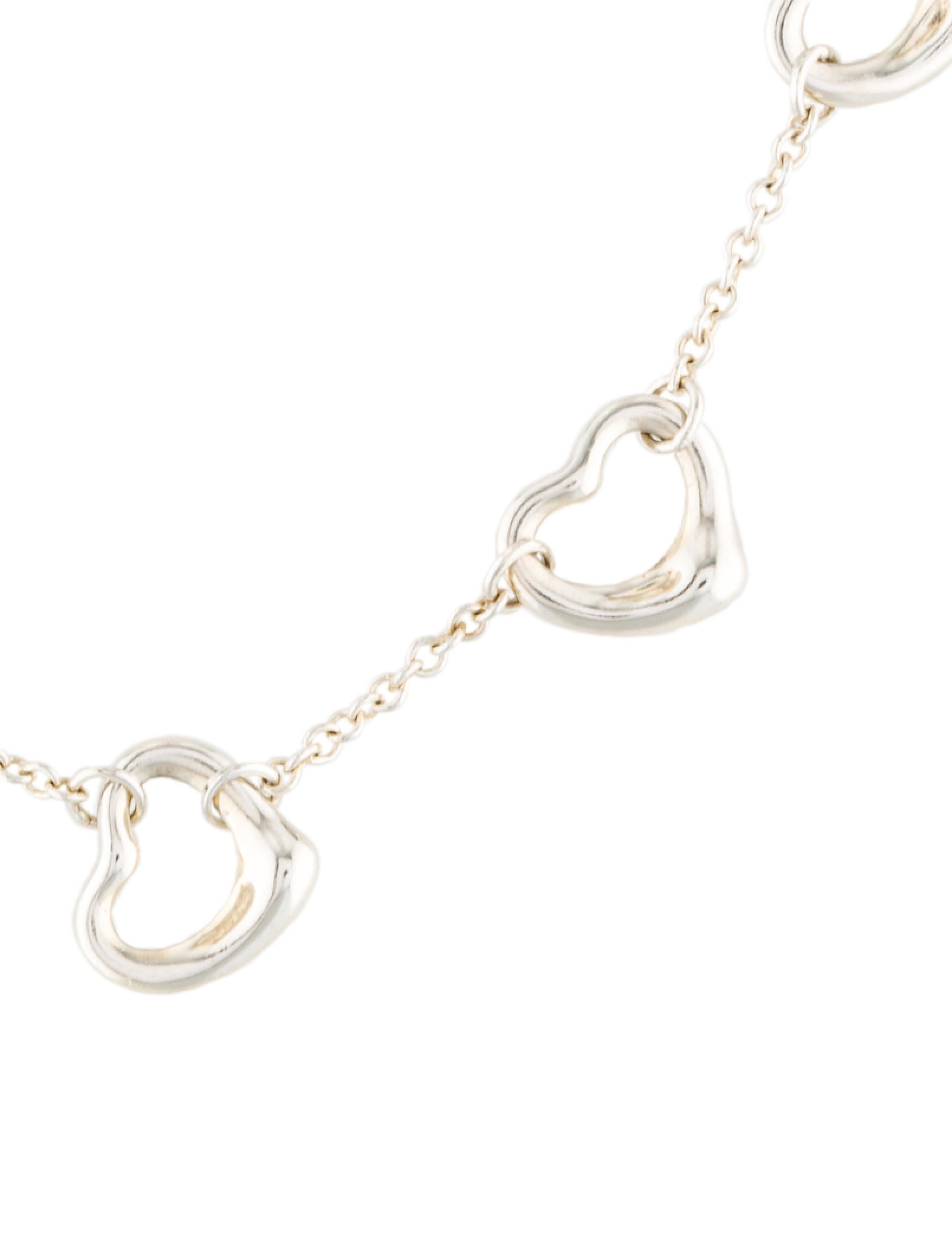 Tiffany and co open heart necklace Clearance
