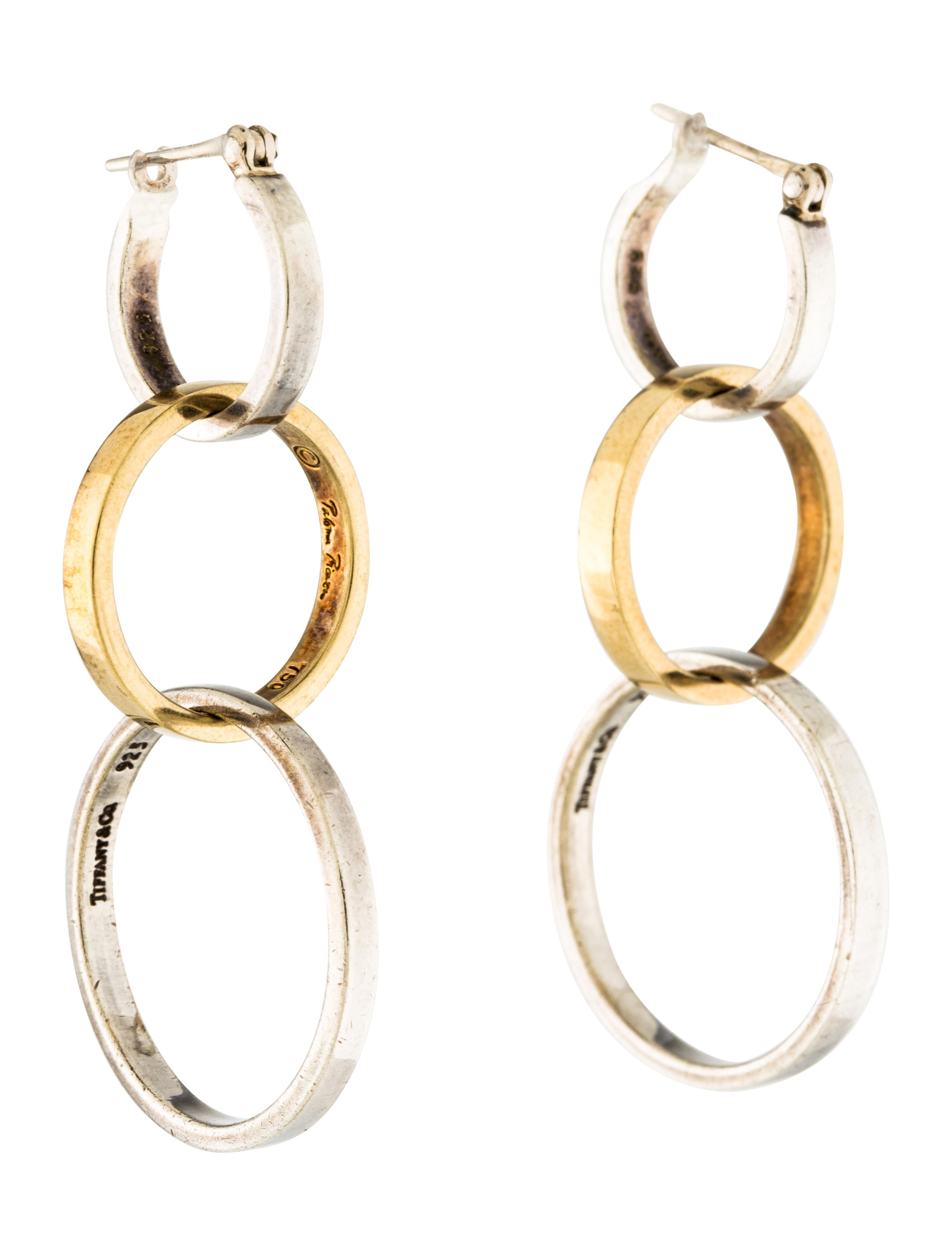 Tiffany & Co. Interlocking Circles Drop Earrings Earrings TIF56949