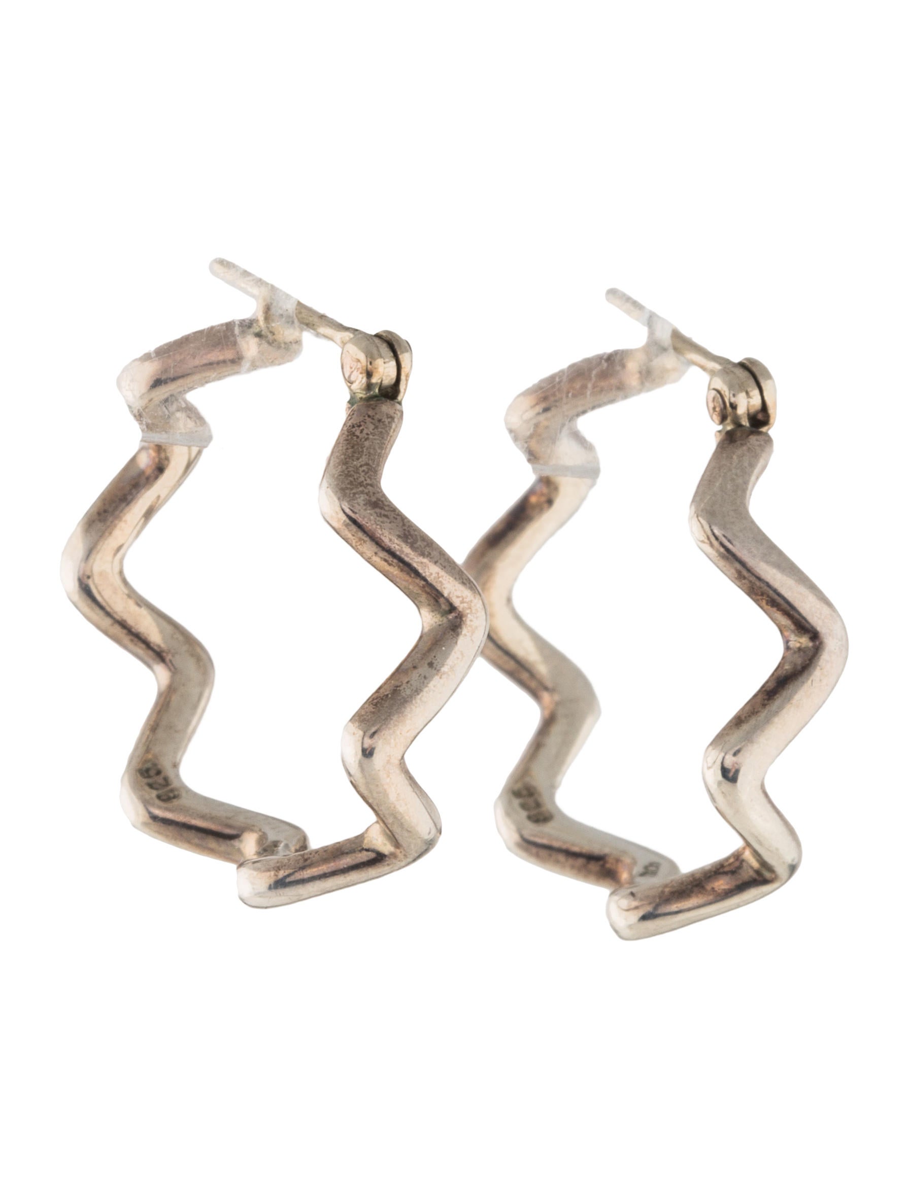 Tiffany & Co. Zig Zag Earrings Earrings TIF62301 The RealReal