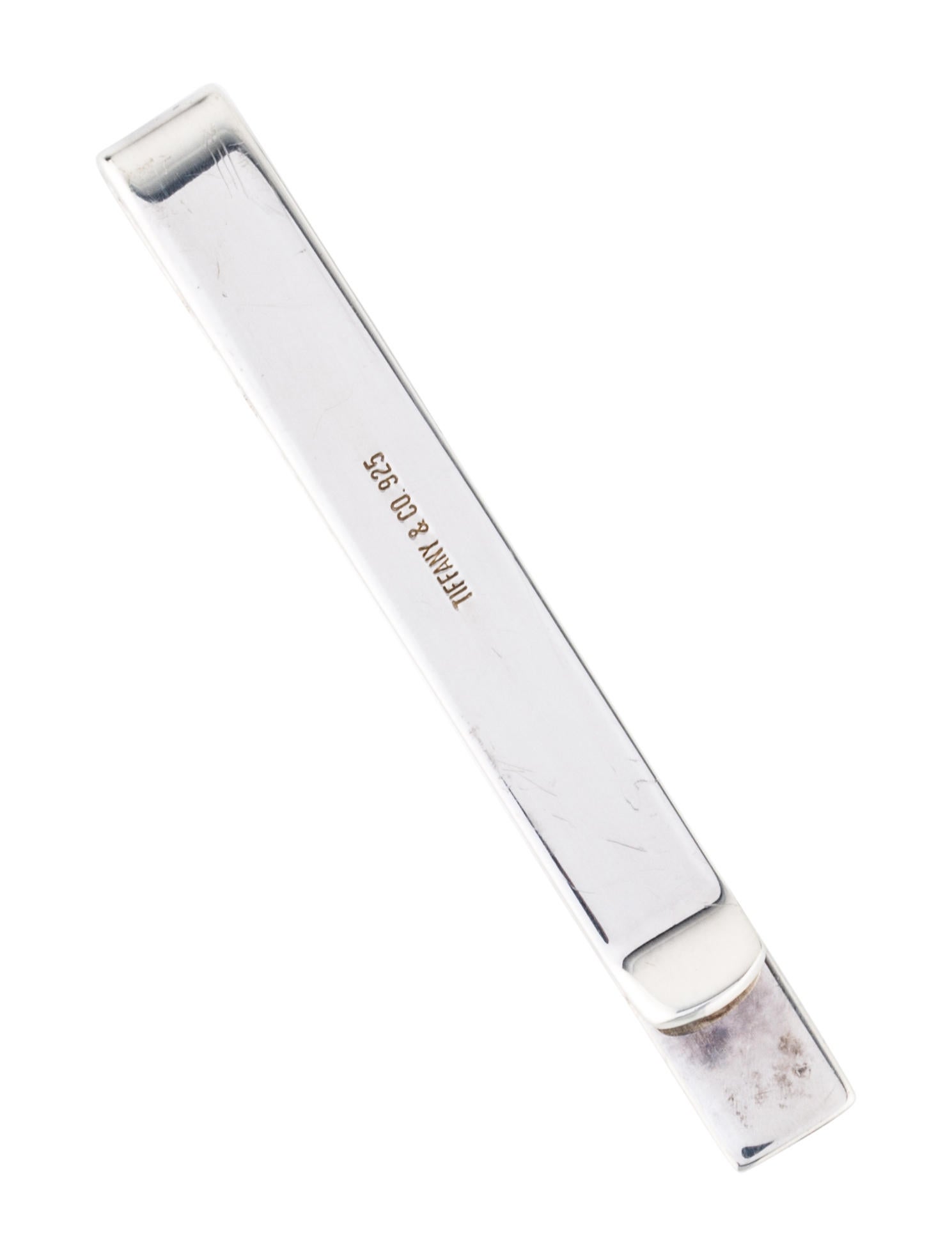 Tiffany & Co. Classic Tie Bar Sterling Silver Tie Pins and Clips, Pins TIF64213 The RealReal