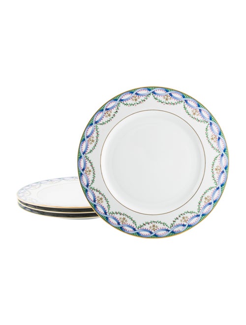 Tiffany & Co. Set of 4 Louveciennes Dinner Plates