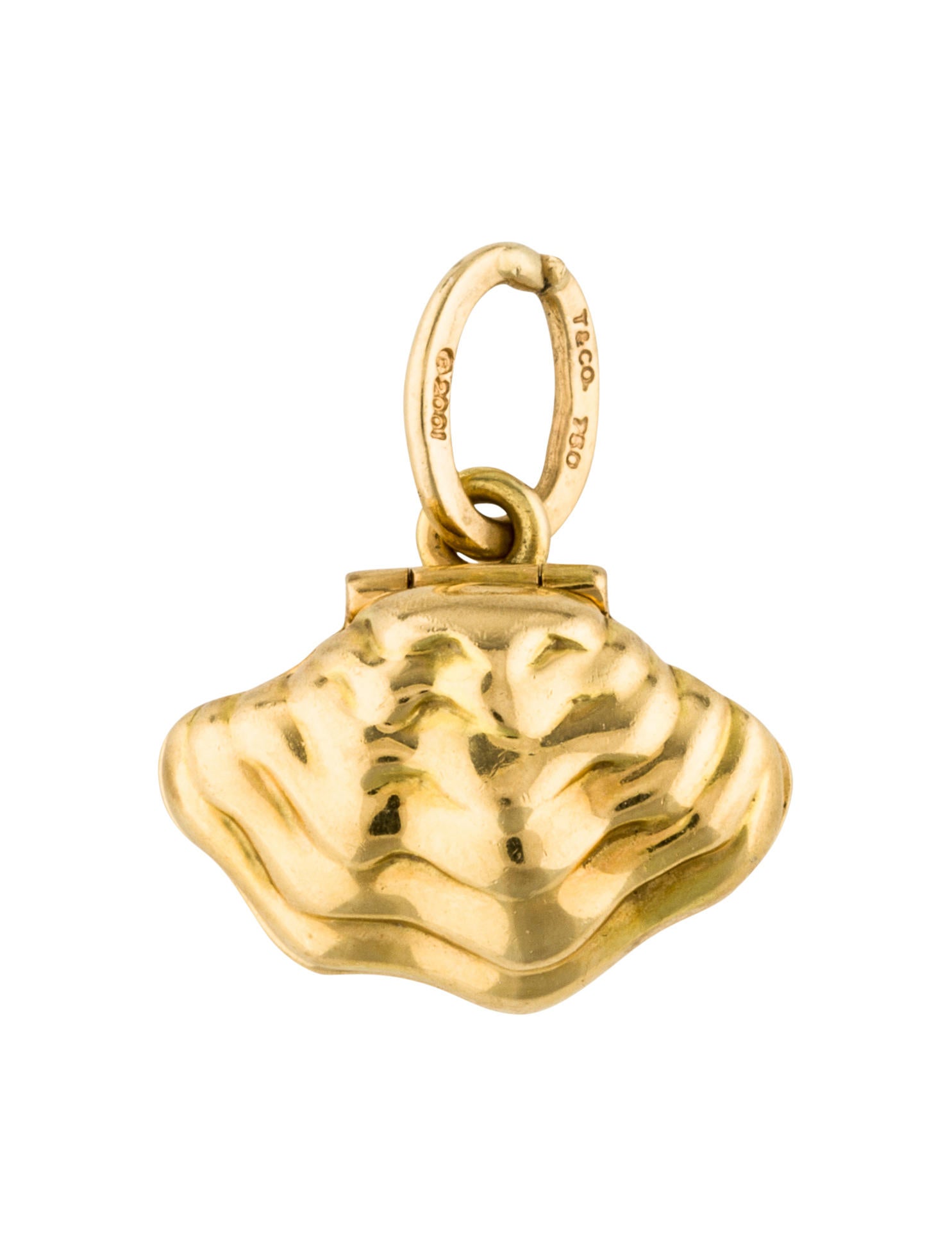 Tiffany & Co. Pearl Clam Charm - TIF65366 | The RealReal