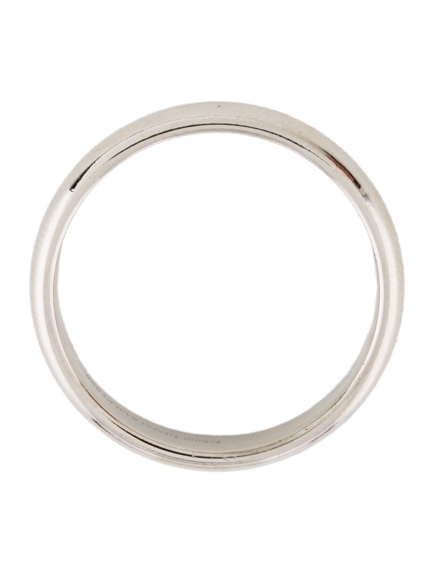 Tiffany & Co. Platinum Wedding Band