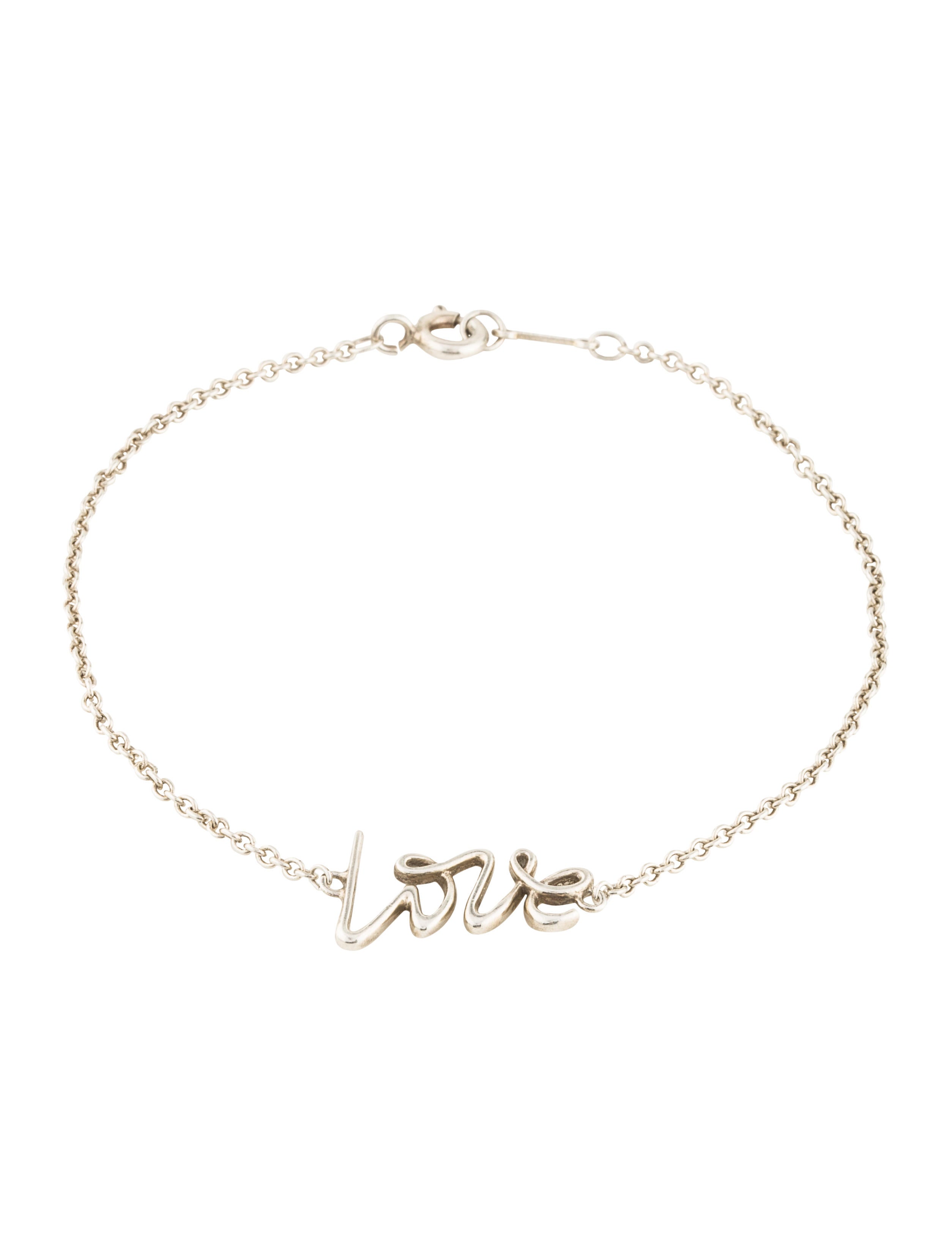 Tiffany Co Graffiti Love Bracelet Bracelets Tif68150 The Graffiti Love Bracelet
