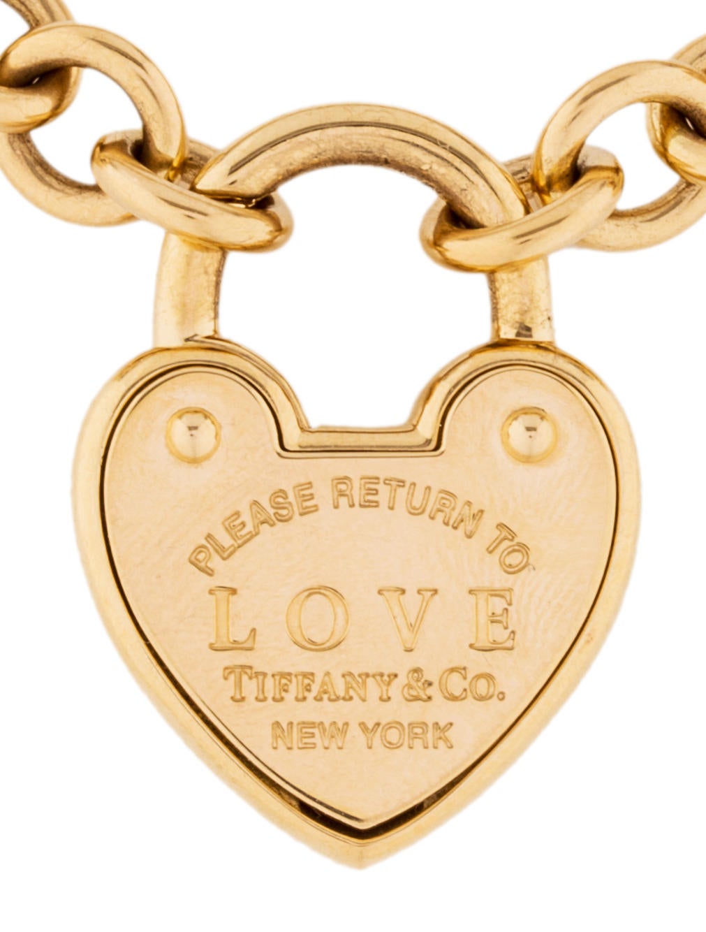 Tiffany & Co. Return To Tiffany Love Lock Bracelet - Charm