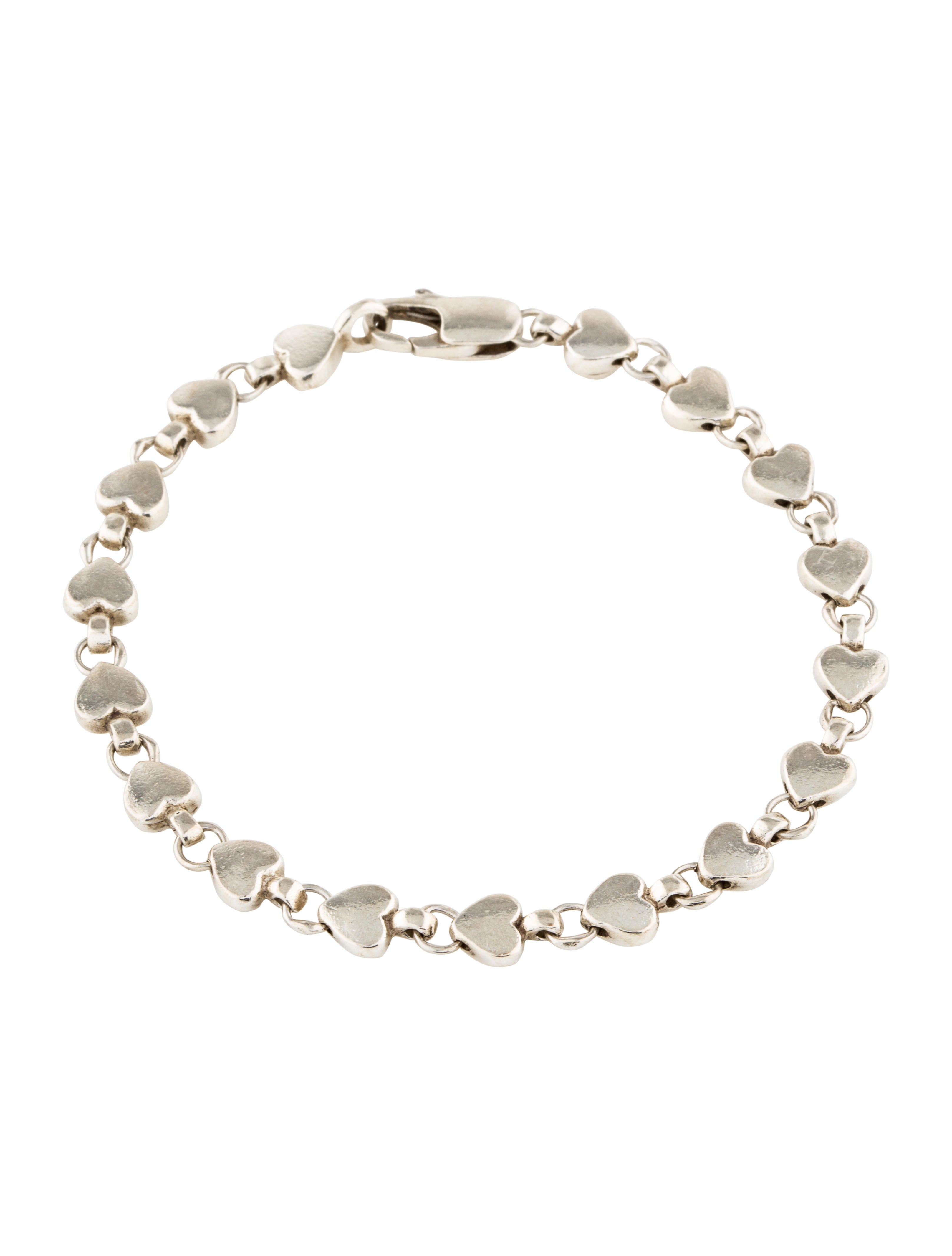 Tiffany & Co. Heart Link Bracelet Bracelets TIF69837 The RealReal