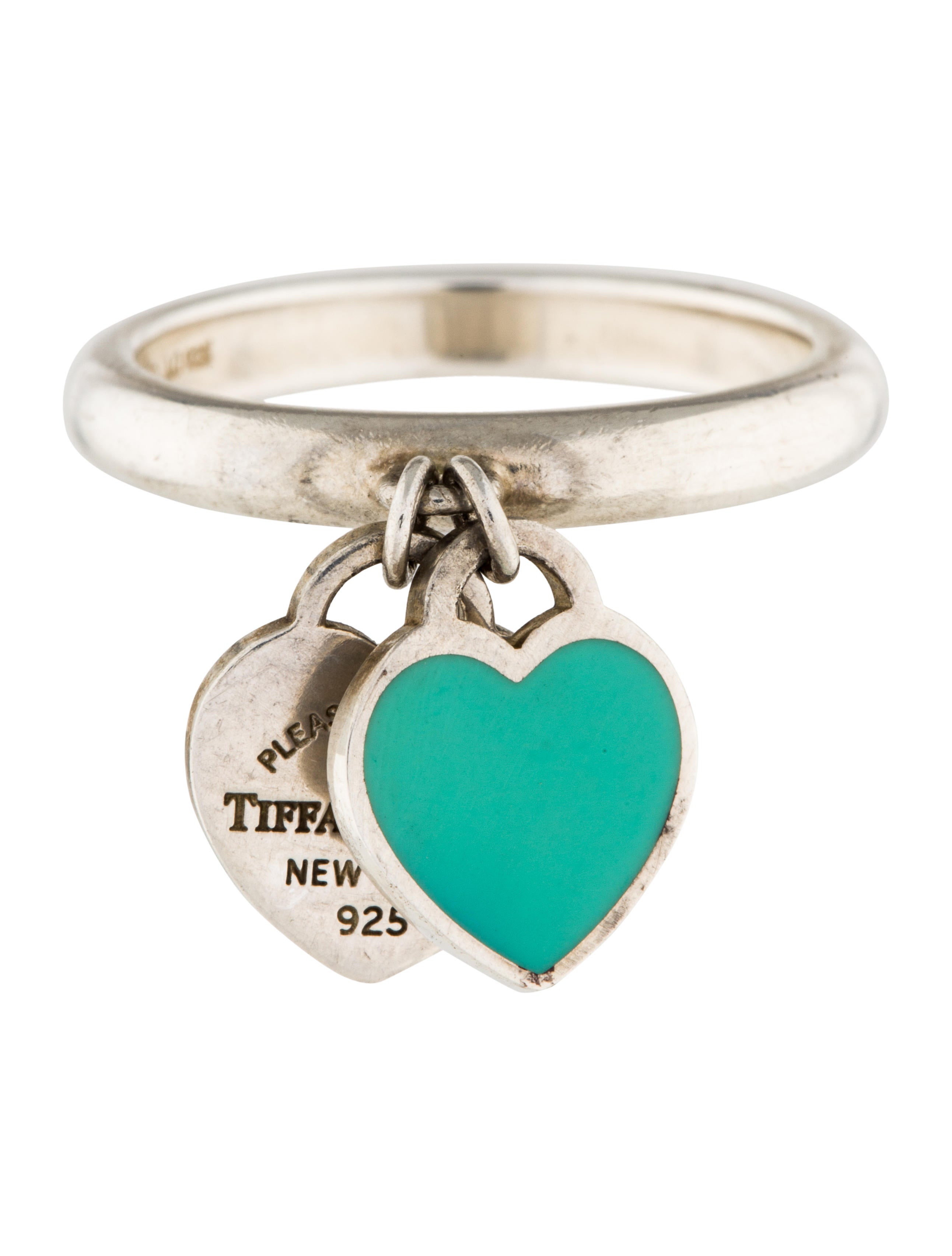 Tiffany & Co. Return To Tiffany Double Heart Charm Ring - Cocktail