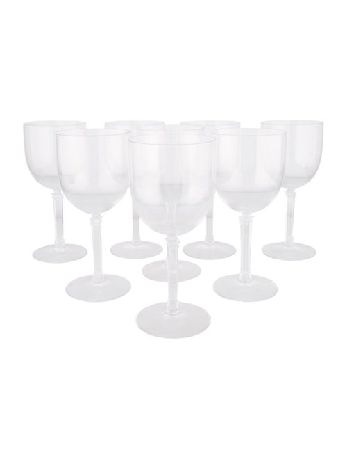 Tiffany & Co. Set of 8 Hampton Red Wine Glasses