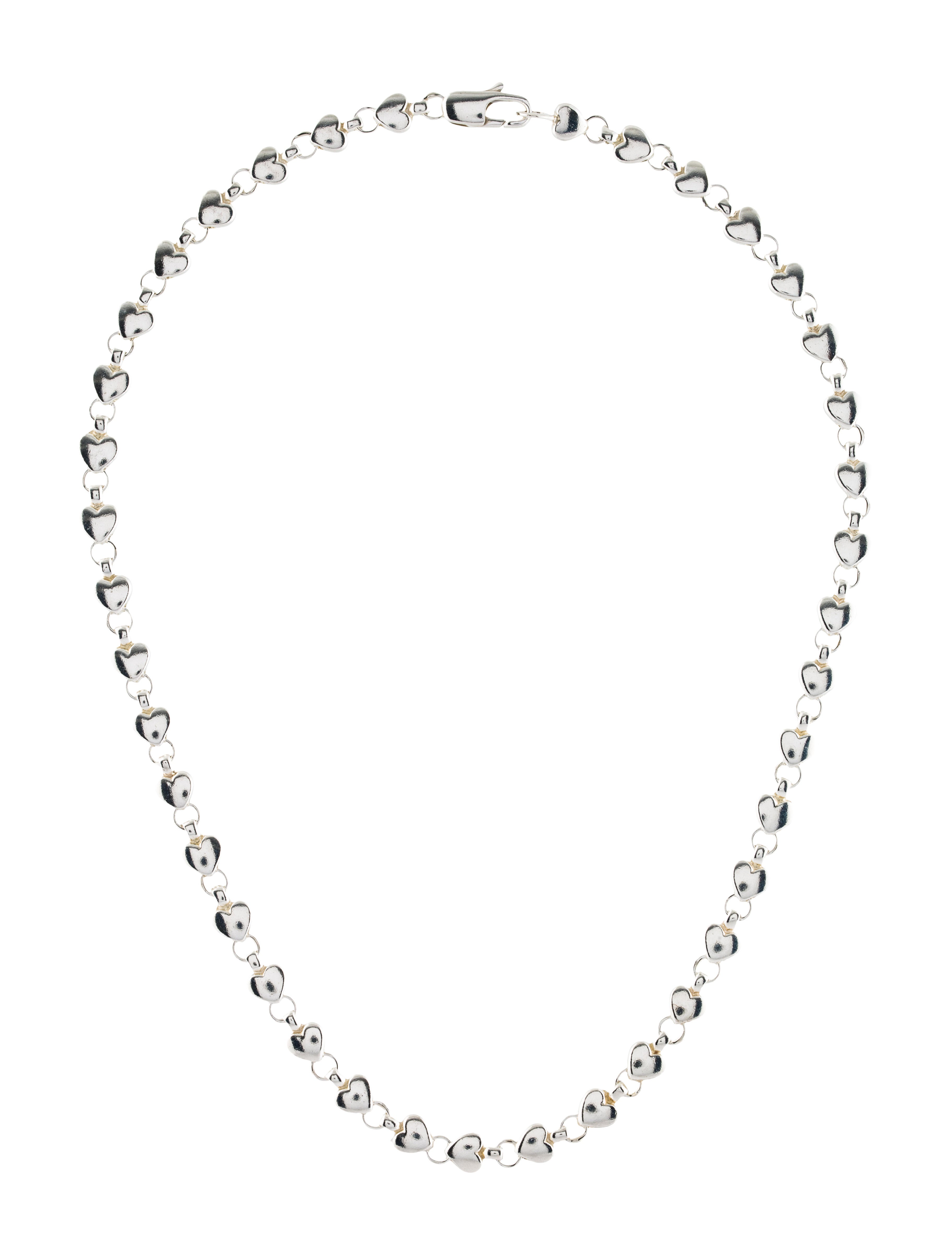 Tiffany & Co. Heart Link Chain Necklace