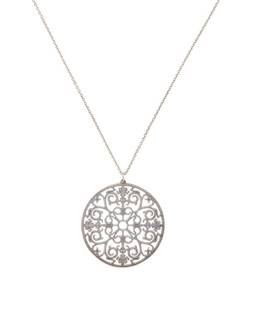 Tiffany Co Enchant Round Pendant Necklace Necklaces Tif73332 Enchant Round Pendant Necklace