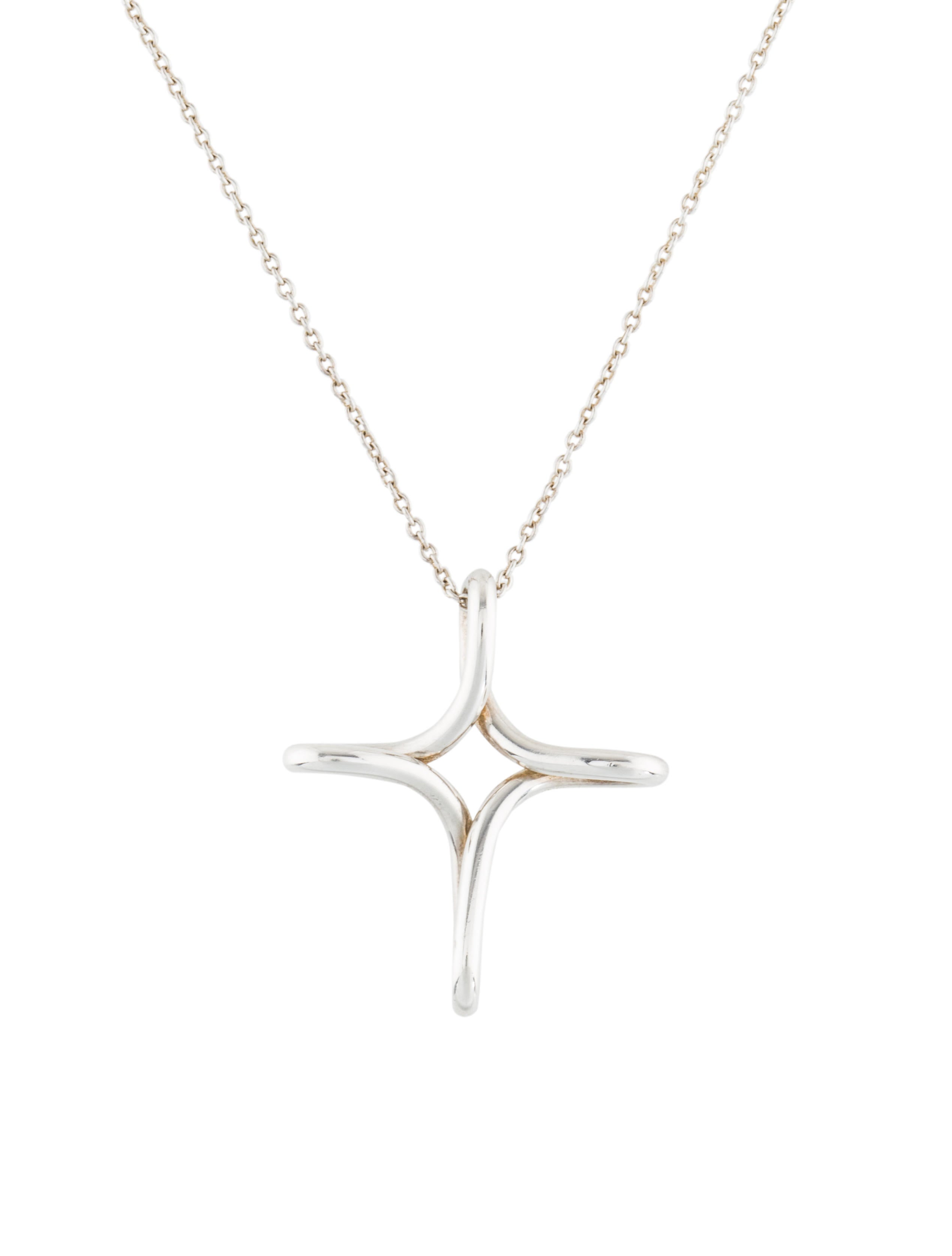 Co Infinity Cross Pendant Necklace Necklaces Tif73724 Consign