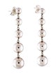 Tiffany & Co. Graduated Bead Ball Drop Dangle Earrings