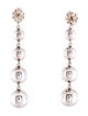 Tiffany & Co. Graduated Bead Ball Drop Dangle Earrings