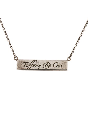 Tiffany & Co. Notes Bar Necklace