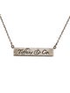 Tiffany & Co. Notes Bar Necklace