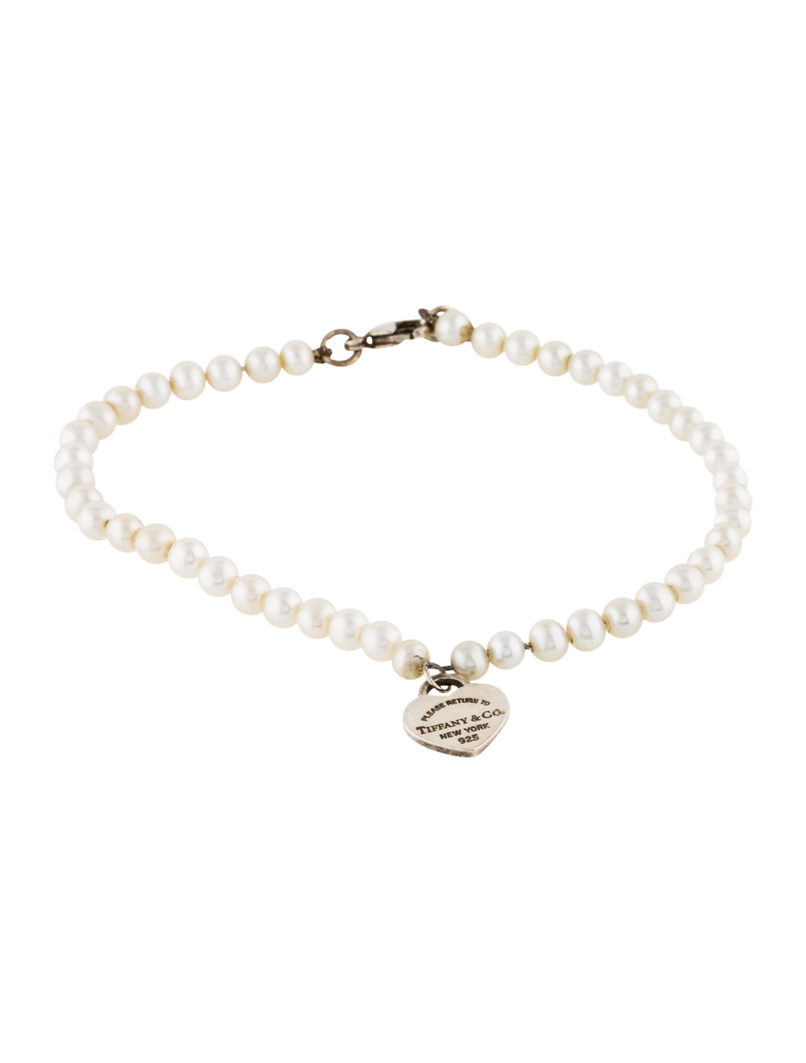 Tiffany & Co. Pearl Charm Bracelet Bracelets TIF83295 The RealReal