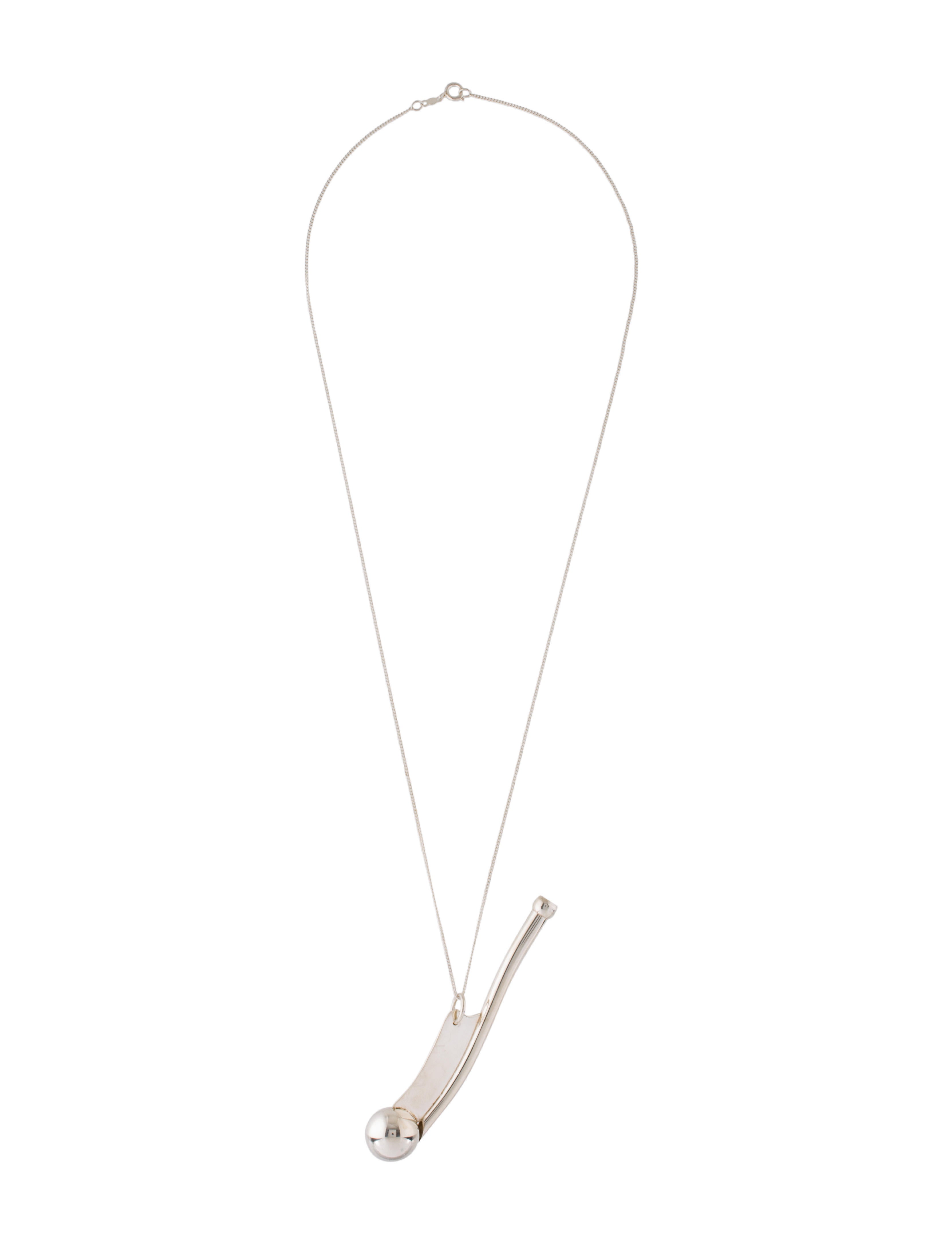 アクセサリー TIFFANY&Co. Bosun's Whistle Necklace Tiffany Sterling Boatswain's Whistle on Chain. For Sale at Ruby Lane
