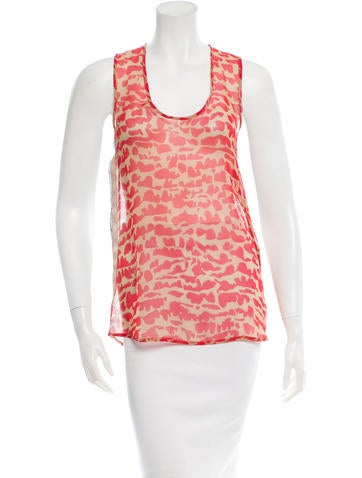 Timo Weiland Silk Printed Top