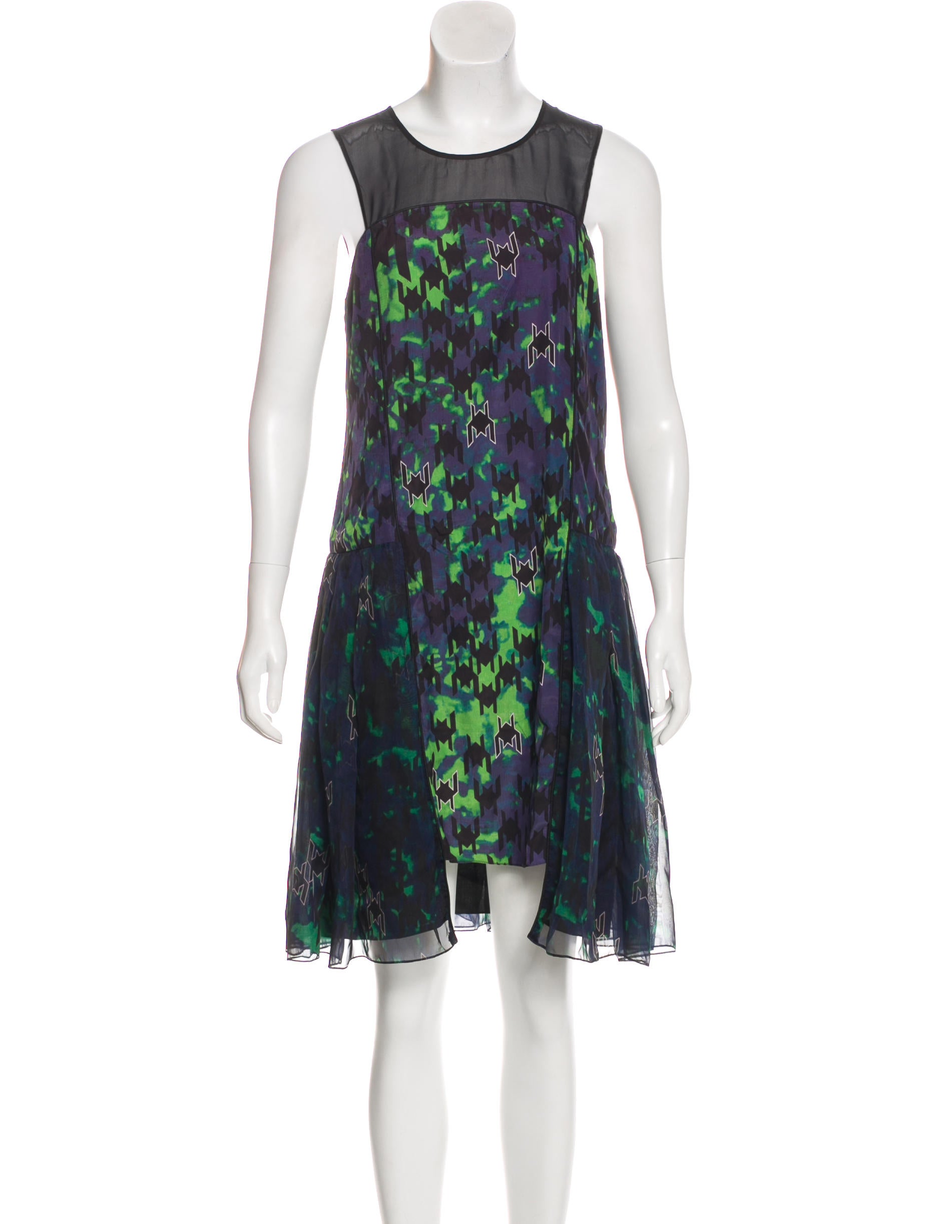 Timo Weiland Printed Knee-Length Dress