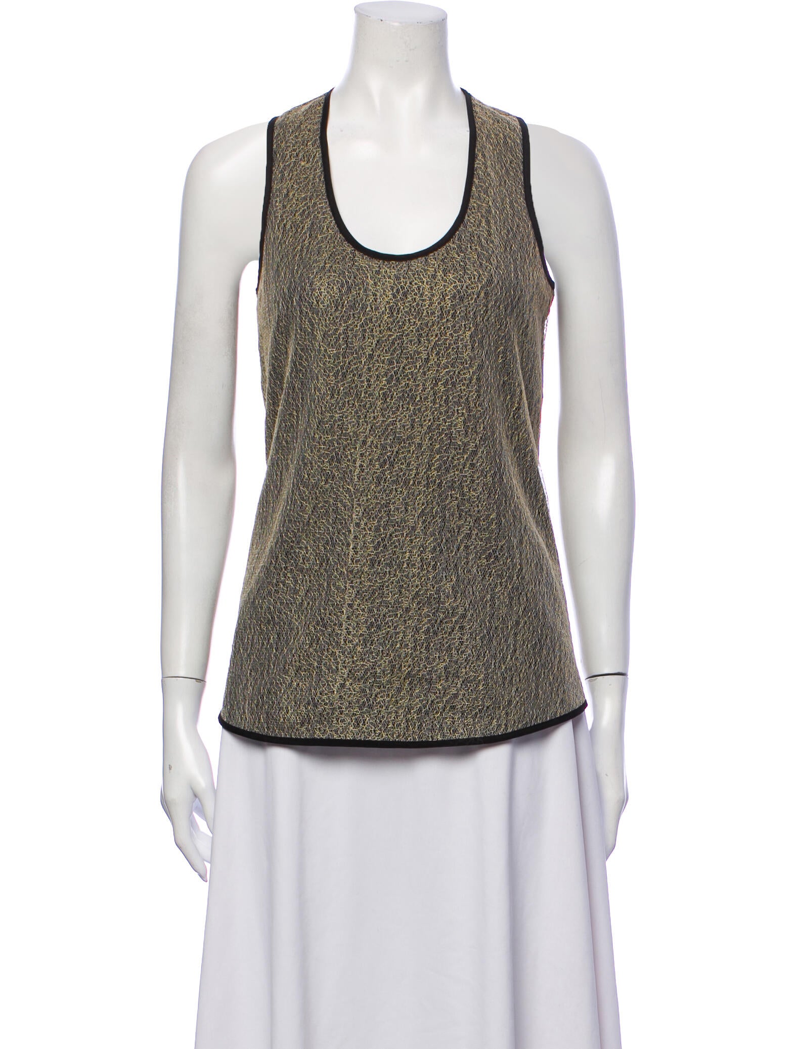 Timo Weiland Scoop Neck Sleeveless Top
