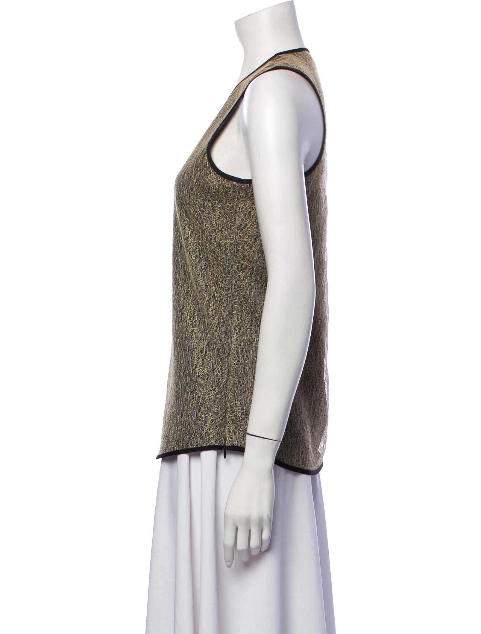 Timo Weiland Scoop Neck Sleeveless Top