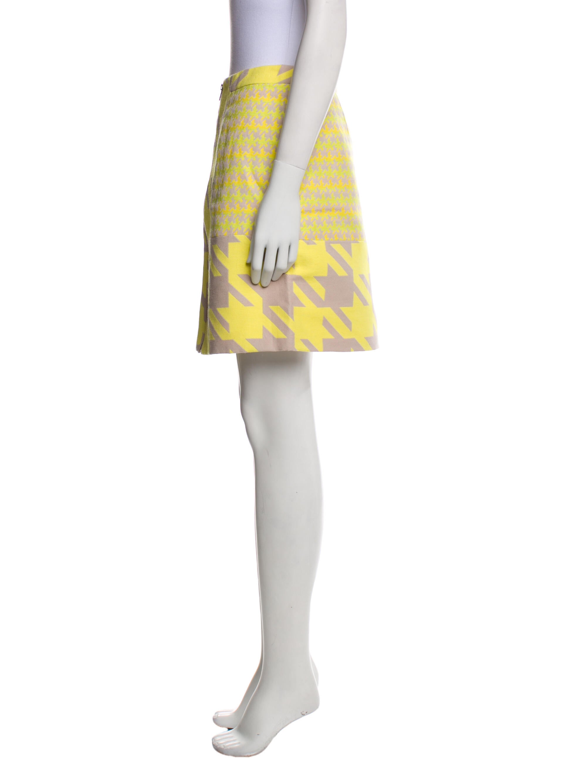 Timo Weiland Printed Mini Skirt