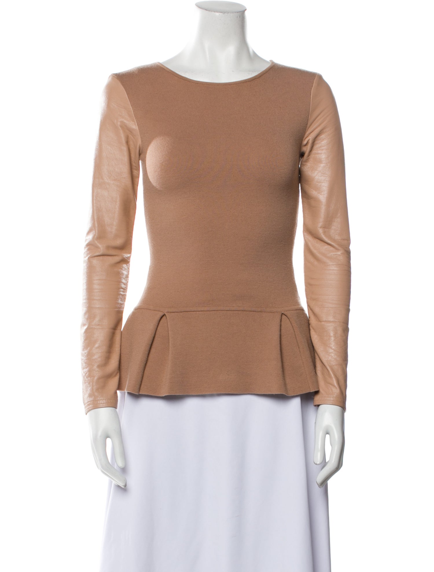 Timo Weiland Merino Wool Bateau Neckline Top