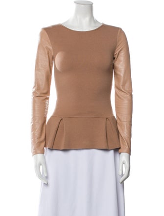 Timo Weiland Merino Wool Bateau Neckline Top