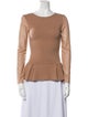 Timo Weiland Merino Wool Bateau Neckline Top