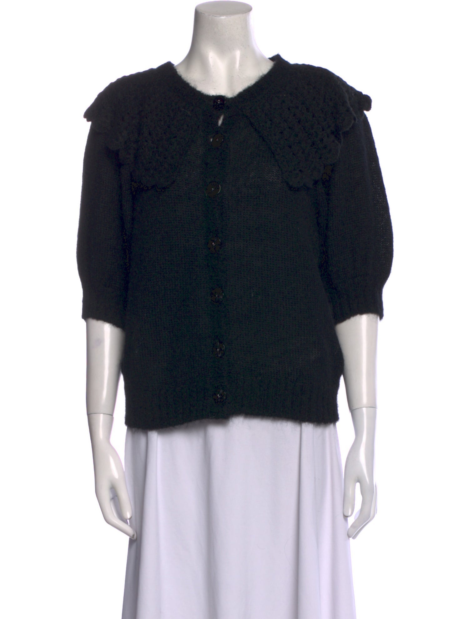 Timo Weiland Nylon Scoop Neck Sweater